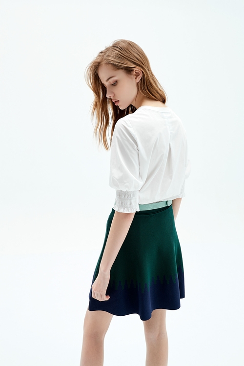 Knitted Skirt,A-Line skirts