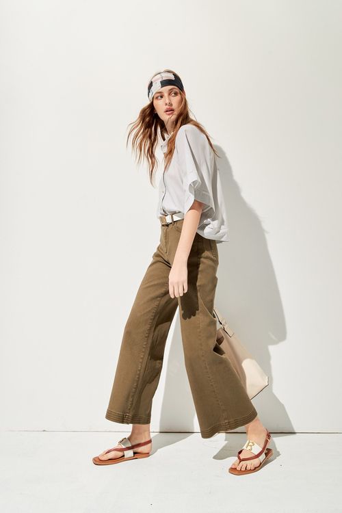 Basic Wide Leg Jeans,Wide-leg jeans