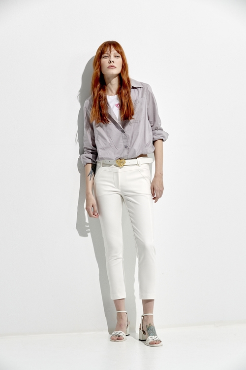 Slim Fit Basic Pants,Skinny pants,Skinny pants