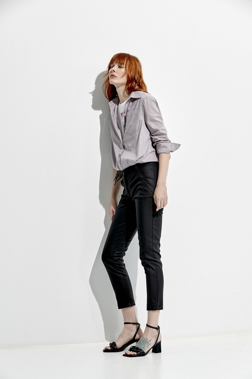 Slim Fit Basic Pants,Skinny pants,Skinny pants