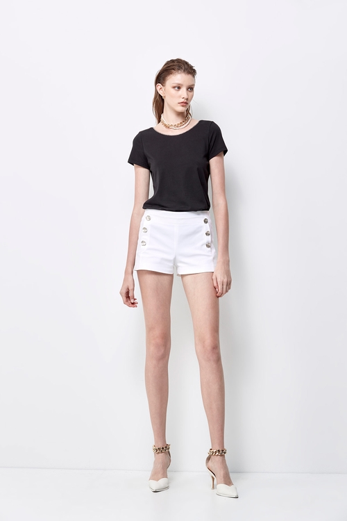 Classic breasted shorts,Season (SS) Look