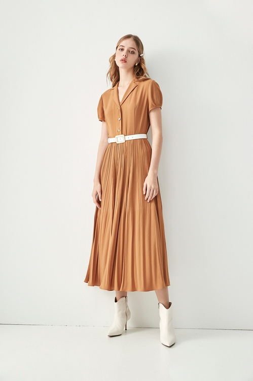 Short Sleeve Maxi Shirt Dress,Maxi dresses