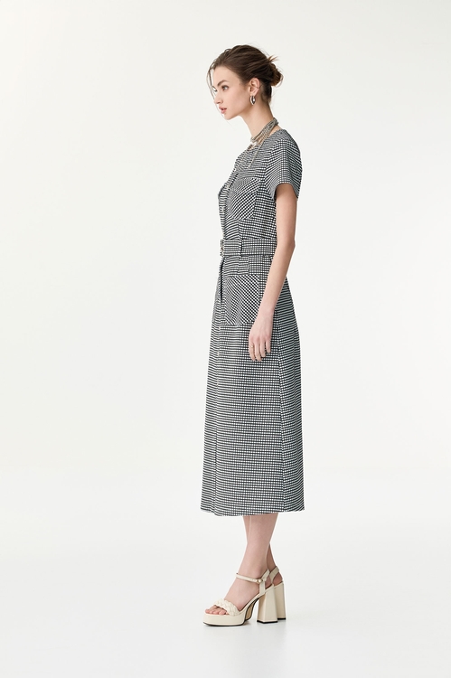 Short Sleeve Plaid Button Front Dress,,Short Sleeve Plaid Button Front Dress,Jackets,Outerwear,Season (SS) Look,co-ord sets,V-neck dresses,Dresses,Season (SS) Look,Maxi dresses,Black dresses,Tops,Season (SS) Look,Embroidered,Dresses,Season (SS) Look,Belts,Maxi dresses,Black dresses