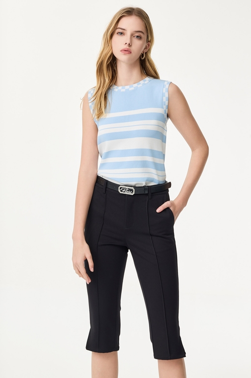 Contrast Stripe Knit Vest,,Contrast Stripe Knit Vest,Season (SS) Look,Midi skirts,T-shirts,Tops,Season (SS) Look,Cotton,U-Neck T shirts,Tops,Season (SS) Look,pearl,Culottes,Season (SS) Look,Culottes,Season (SS) Look,Shorts,slimlooks,sleeveless tops,Tops,Season (SS) Look,sleeveless tops,sleeveless tops,Knitted,Knitted tops