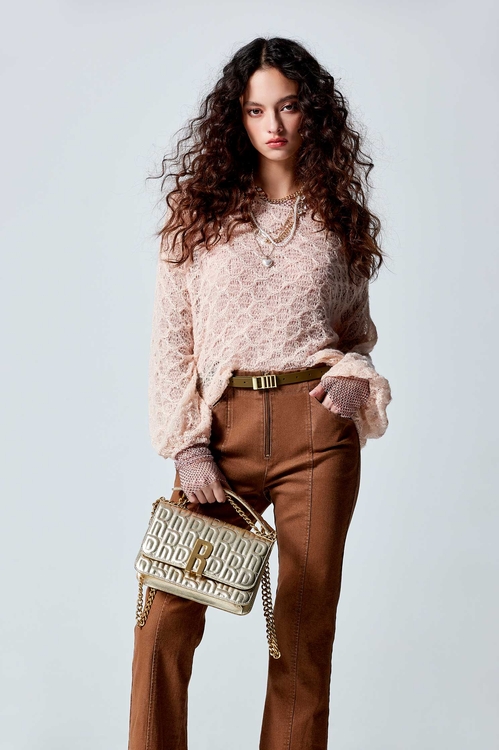 Long Sleeve Mesh Knit Top,Under shirts