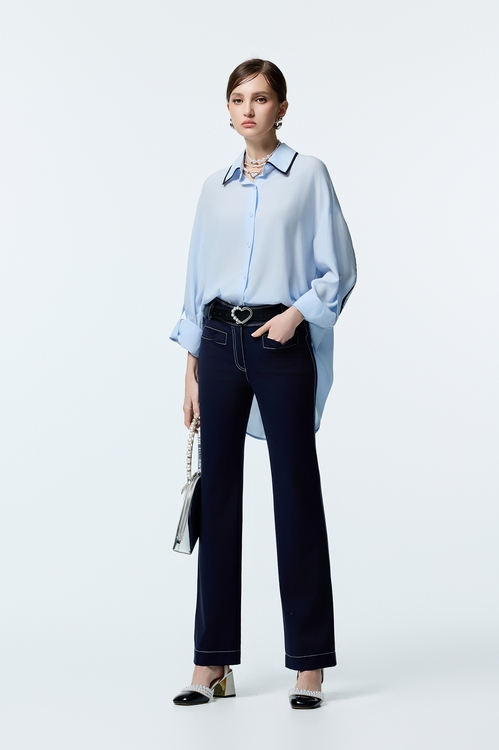 Light Blue Loose Fit Blouse With Contrast Navy Trim Detail,,Light Blue Loose Fit Blouse With Contrast Navy Trim Detail,V-Neck T shirts,Tops,Season (AW) Look,Valentine,Lace,Lace tops,upperclass,Office Looks,Tops,co-ord sets,Plaid,dotcollection,Season (AW) Look,Lace,T-shirts,V-Neck T shirts,Office Looks,Tops,Season (AW) Look,Valentine,upperclass,V-Neck T shirts,sleeveless tops,Office Looks,Tops,sleeveless tops,Season (AW) Look,Valentine,sleeveless tops,upperclass,Knitted,Knitted tops,Knitted tops,Office Looks,Tops,Season (AW) Look,Blouses