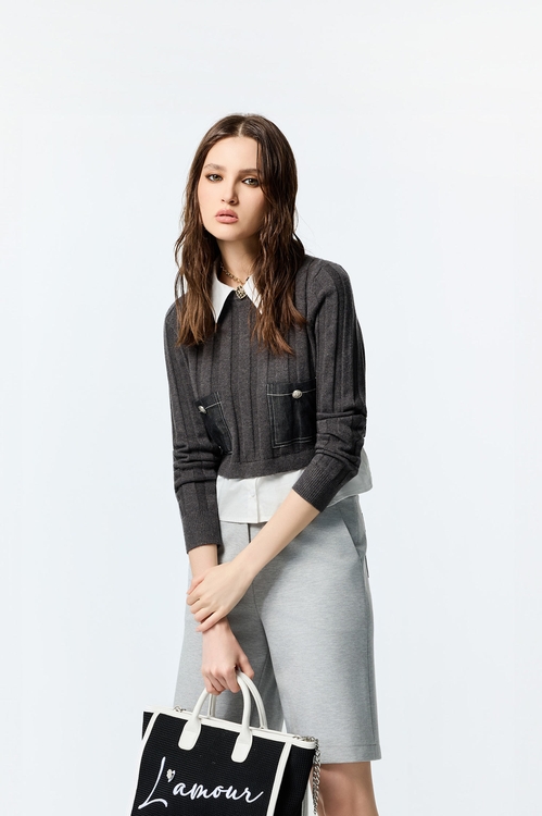 Fake Two Piece Grey Knit Top,,Fake Two Piece Grey Knit Top,pearl,Season (AW) Look,pearl,Season (AW) Look,Stripe,Season (AW) Look,Midi skirts,Jackets,Outerwear,Denim,Denim Jackets,Season (AW) Look,Scarves,Plaid,Season (AW) Look,Knitted,Culottes,Stripe,Season (AW) Look,pants,Dresses,Season (AW) Look,Knitted,Jackets,Outerwear,Season (AW) Look,Knitted,Knitted coats,Dresses,Denim,Season (AW) Look,Tops,Season (AW) Look,Knitted,Knitted tops