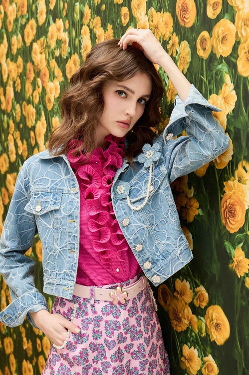 Floral Embroidery Denim Jacket,,Floral Embroidery Denim Jacket,Jackets,Outerwear,Season (SS) Look,Trench coats,Jackets,Outerwear,Season (SS) Look,White outerwear,Embroidered,Jackets,Outerwear,Season (SS) Look,pearl,Knitted,Knitted coats,Black outerwear,Jackets,Outerwear,Season (SS) Look,Embroidered,Outerwear,Season (SS) Look,Denim,Denim Jackets,pearl