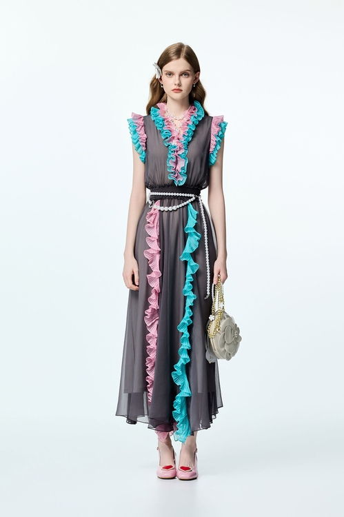 Contrast Colour Ruffle Trim Detail Chiffon Dress,,Contrast Colour Ruffle Trim Detail Chiffon Dress,Tops,Season (SS) Look,Embroidered,Outerwear,Season (AW) Look,Valentine,blossoms,Lace,Knitted,Knitted coats,Season (AW) Look,Midi skirts,Outerwear,co-ord sets,Denim,Denim Jackets,pearl,Season (AW) Look,Valentine,Cotton,blossoms,Office Looks,Denim,Denim skirts,Season (AW) Look,Valentine,blossoms,Lace,Lace skirts,upperclass,Midi skirts,Office Looks,co-ord sets,Denim,Denim pants,Season (AW) Look,Valentine,Wide-leg jeans,Pants,Tops,co-ord sets,pearl,Season (AW) Look,sleeveless tops,upperclass,Necklaces,co-ord sets,Mini skirts,Shorts,Season (AW) Look,Pencil skirts,Jackets,Outerwear,co-ord sets,Season (AW) Look,Blazers,Tops,Season (AW) Look,Valentine,blossoms,V-neck dresses,Embroidered,Printed dresses,Chiffon dresses,Season (AW) Look,blossoms,Chiffon,Chiffon dresses,Office Looks,Tops,Season (AW) Look,Necklaces,Dresses,Chiffon dresses,Season (AW) Look,Chiffon,Chiffon dresses