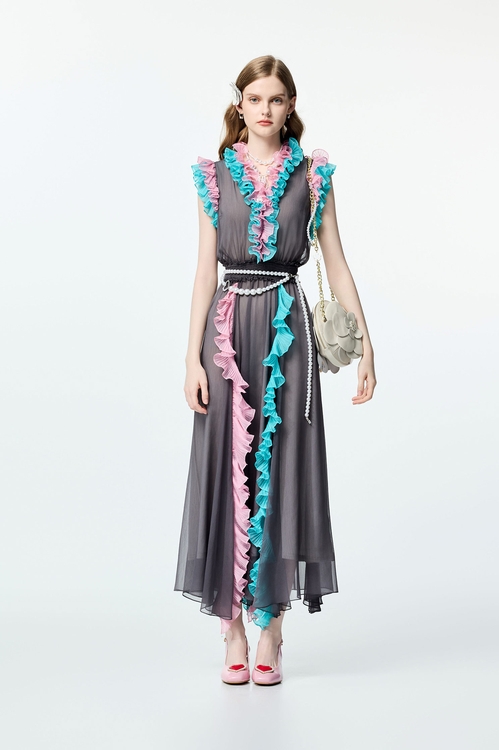 Contrast Colour Ruffle Trim Detail Chiffon Dress,,Contrast Colour Ruffle Trim Detail Chiffon Dress,Tops,Season (SS) Look,Embroidered,Outerwear,Season (AW) Look,Valentine,blossoms,Lace,Knitted,Knitted coats,Season (AW) Look,Midi skirts,Outerwear,co-ord sets,Denim,Denim Jackets,pearl,Season (AW) Look,Valentine,Cotton,blossoms,Office Looks,Denim,Denim skirts,Season (AW) Look,Valentine,blossoms,Lace,Lace skirts,upperclass,Midi skirts,Office Looks,co-ord sets,Denim,Denim pants,Season (AW) Look,Valentine,Wide-leg jeans,Pants,Tops,co-ord sets,pearl,Season (AW) Look,sleeveless tops,upperclass,Necklaces,co-ord sets,Mini skirts,Shorts,Season (AW) Look,Pencil skirts,Jackets,Outerwear,co-ord sets,Season (AW) Look,Blazers,Tops,Season (AW) Look,Valentine,blossoms,V-neck dresses,Embroidered,Printed dresses,Chiffon dresses,Season (AW) Look,blossoms,Chiffon,Chiffon dresses,Office Looks,Tops,Season (AW) Look,Necklaces,Dresses,Chiffon dresses,Season (AW) Look,Chiffon,Chiffon dresses