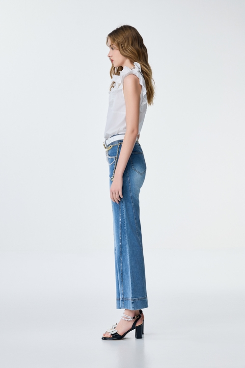Ruffle Detail White Vest,sleeveless tops,sleeveless tops,Sleeveless tops,sleeveless tops