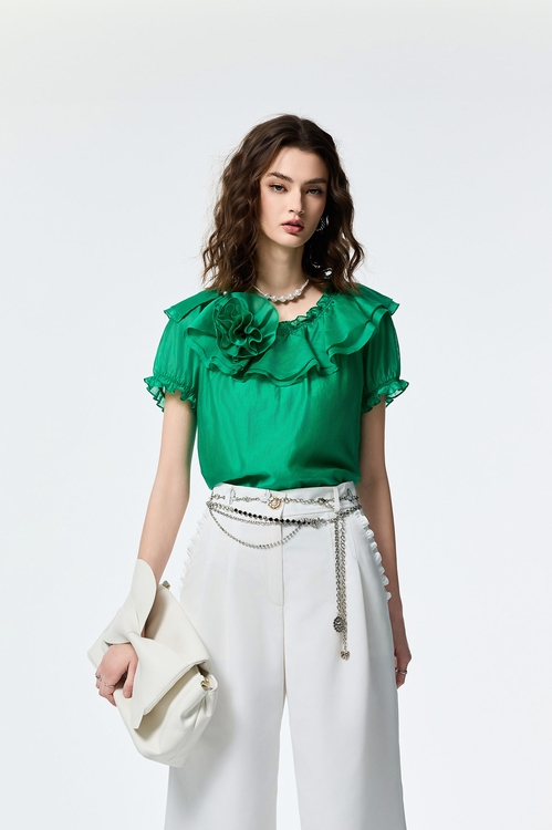 Floral Ruffle Detail Organza Top,,Floral Ruffle Detail Organza Top,Office Looks,Embroidered,Season (SS) Look,co-ord sets,Denim,Denim mini skirts,Denim skirts,City Feminine,Mini skirts,Valentine,Jackets,Office Looks,Embroidered,Outerwear,Season (SS) Look,co-ord sets,Denim,Denim Jackets,City Feminine,Valentine,Season (SS) Look,co-ord sets,pearl,City Feminine,Shorts,Belts,blossoms,Skorts,upperclass,Tops,Season (SS) Look,Plaid,pearl,City Feminine,T-shirts,Tops,Season (SS) Look,pearl,City Feminine,Valentine,Cotton,blossoms,Lace,Season (SS) Look,Denim,Denim mini skirts,Denim skirts,City Feminine,Mini skirts,Valentine,blossoms,T-shirts,Tops,Season (SS) Look,pearl,City Feminine,Valentine,upperclass,Embroidered,Bell-bottoms,Season (SS) Look,Denim,Jeans,pearl,City Feminine,Valentine,Bell-bottoms,Tops,Season (SS) Look,City Feminine,Valentine,sleeveless tops,upperclass,Chiffon,Chiffon tops,sleeveless tops,Office Looks,Tops,Embroidered,Season (SS) Look,sleeveless tops,City Feminine,Valentine,sleeveless tops,V-Neck T shirts,sleeveless tops,Tops,Season (SS) Look,sleeveless tops,City Feminine,Valentine,sleeveless tops,blossoms,upperclass,sleeveless tops,Tops,Embroidered,Season (SS) Look,sleeveless tops,City Feminine,sleeveless tops,upperclass,Chiffon,Chiffon tops,Dresses,Chiffon dresses,Season (SS) Look,City Feminine,Chiffon,Chiffon dresses,sleeveless tops,Tops,Season (SS) Look,co-ord sets,sleeveless tops,City Feminine,sleeveless tops,blossoms,bows,upperclass,Office Looks,Culottes,Season (SS) Look,City Feminine,Culottes,Season (SS) Look,Plaid,City Feminine,Valentine,Midi skirts,Office Looks,Tops,Season (SS) Look,Denim,pearl,City Feminine,Valentine,Blouses,sleeveless tops,Office Looks,Tops,Season (SS) Look,sleeveless tops,pearl,City Feminine,Valentine,sleeveless tops,Dresses,Season (SS) Look,Plaid,City Feminine,bows,Tops,Season (SS) Look,City Feminine,blossoms