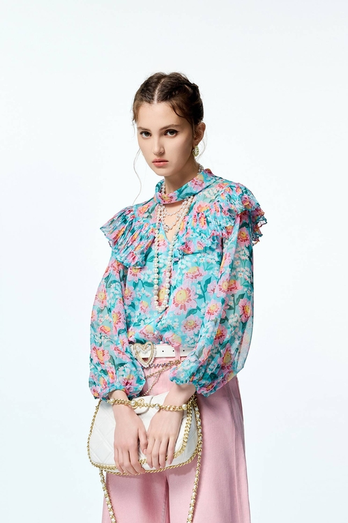 Floral Print Pleated Flounce Detail Chiffon Top,,Floral Print Pleated Flounce Detail Chiffon Top,Tops,Season (SS) Look,Embroidered,Outerwear,Season (AW) Look,Valentine,blossoms,Lace,Knitted,Knitted coats,Season (AW) Look,Midi skirts,Outerwear,co-ord sets,Denim,Denim Jackets,pearl,Season (AW) Look,Valentine,Cotton,blossoms,Office Looks,Denim,Denim skirts,Season (AW) Look,Valentine,blossoms,Lace,Lace skirts,upperclass,Midi skirts,Office Looks,co-ord sets,Denim,Denim pants,Season (AW) Look,Valentine,Wide-leg jeans,Pants,Tops,co-ord sets,pearl,Season (AW) Look,sleeveless tops,upperclass,Necklaces,co-ord sets,Mini skirts,Shorts,Season (AW) Look,Pencil skirts,Jackets,Outerwear,co-ord sets,Season (AW) Look,Blazers,Tops,Season (AW) Look,Valentine,blossoms,V-neck dresses,Embroidered,Printed dresses,Chiffon dresses,Season (AW) Look,blossoms,Chiffon,Chiffon dresses,Office Looks,Tops,Season (AW) Look,Necklaces,Dresses,Chiffon dresses,Season (AW) Look,Chiffon,Chiffon dresses,Tops,Embroidered,sleeveless tops,pearl,Season (AW) Look,Valentine,Embroidered tops,sleeveless tops,blossoms,Office Looks,Culottes,Denim,Jeans,Season (AW) Look,Valentine,Wide-leg jeans,upperclass,V-Neck T shirts,sleeveless tops,Office Looks,Tops,sleeveless tops,Season (AW) Look,Valentine,sleeveless tops,upperclass,co-ord sets,Denim,Denim mini skirts,Denim skirts,pearl,Mini skirts,Season (AW) Look,blossoms,Office Looks,Tops,Embroidered tops,pearl,Season (AW) Look,Valentine,Embroidered,blossoms,Lace,Tops,pearl,Season (AW) Look,Valentine,blossoms,upperclass,Chiffon,Chiffon tops