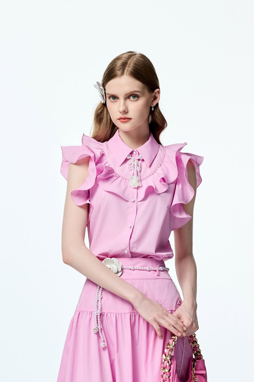 Pink Ruffle Detail Blouse,,Pink Ruffle Detail Blouse,Tops,Season (SS) Look,Embroidered,Outerwear,Season (AW) Look,Valentine,blossoms,Lace,Knitted,Knitted coats,Season (AW) Look,Midi skirts,Outerwear,co-ord sets,Denim,Denim Jackets,pearl,Season (AW) Look,Valentine,Cotton,blossoms,Office Looks,Denim,Denim skirts,Season (AW) Look,Valentine,blossoms,Lace,Lace skirts,upperclass,Midi skirts,Office Looks,co-ord sets,Denim,Denim pants,Season (AW) Look,Valentine,Wide-leg jeans,Pants,Tops,co-ord sets,pearl,Season (AW) Look,sleeveless tops,upperclass,Necklaces