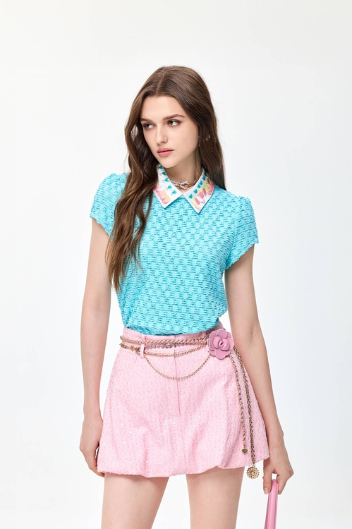 Sequin Collar Cyan Short Sleeve Top,,Sequin Collar Cyan Short Sleeve Top,V-Neck T shirts,Tops,Embroidered,Season (SS) Look,Embroidered tops,Sweaters,Outerwear,Season (SS) Look,Blouses,Tops,Season (SS) Look,Knitted,Knitted tops,Knitted tops,T-shirts,Tops,Season (SS) Look,Cotton,Season (SS) Look,sleeveless tops,Knitted,Knitted tops,sleeveless tops,Tops,Season (SS) Look,sleeveless tops,sleeveless tops,Knitted,Knitted tops,Knitted tops,V-Neck T shirts,sleeveless tops,Tops,Season (SS) Look,bows,V-Neck T shirts,Tops,Season (SS) Look,dotcollection,Season (AW) Look,Long sleeve tops,black tops,sleeveless tops,Under shirts,Season (AW) Look,sleeveless tops,Tops,Under shirts,Season (SS) Look,mothergift,Thin straps,sleeveless tops,Chiffon,Tops,pearl,Season (AW) Look,Knitted,Knitted tops,Knitted tops,Chiffon,V-Neck T shirts,Tops,Season (SS) Look,Knitted,Knitted tops,Knitted tops,Tops,Season (SS) Look,T-shirts,Tops,Season (SS) Look,pearl,Tops,Season (SS) Look