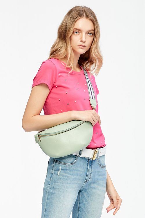 Leather Fashion Waist Pouch,Crossbody bags