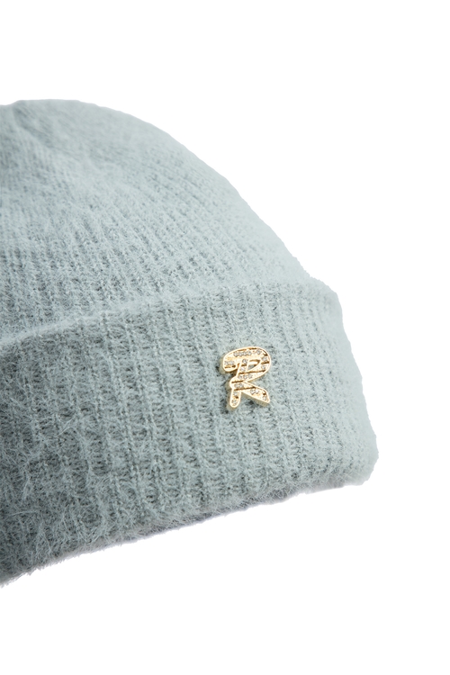 R Logo Beanie Hat,Hats