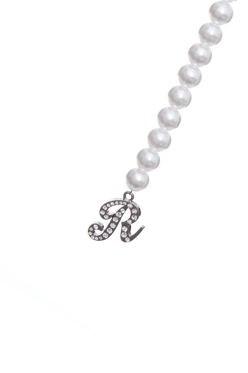 Classic Heart Detail Pearl Chain Belt,,Classic Heart Detail Pearl Chain Belt