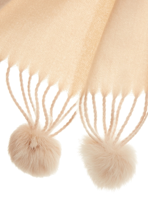 Classic Pom Pom Scarf,Scarves