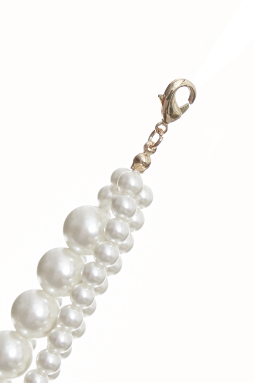 Minimalist Multi Layer Pearl Neckalce,,Minimalist Multi Layer Pearl Neckalce,Season (SS) Look,pearl,Necklaces,Season (SS) Look,pearl,Necklaces