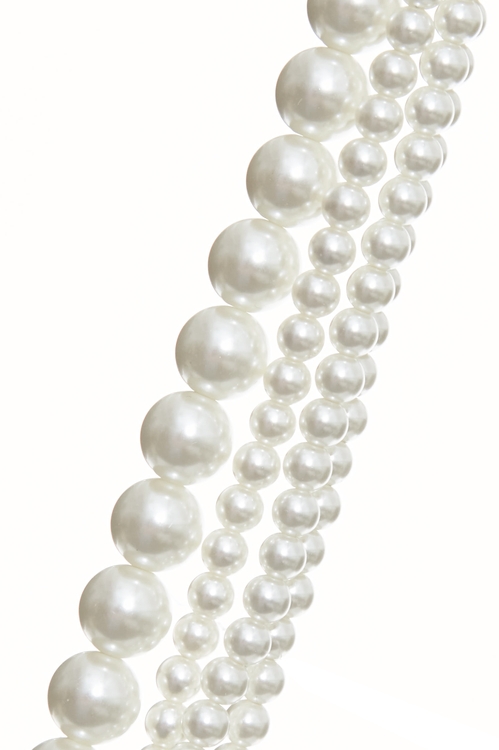 Minimalist Multi Layer Pearl Neckalce,,Minimalist Multi Layer Pearl Neckalce,Season (SS) Look,pearl,Necklaces,Season (SS) Look,pearl,Necklaces