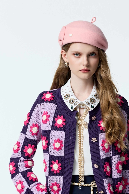 Bow Detail Woolen Beret Hat,,Bow Detail Woolen Beret Hat,pearl,Season (AW) Look,pearl,Season (AW) Look,Scarves,Plaid,Season (AW) Look,Knitted,Season (AW) Look,Season (AW) Look,Purewool,Season (AW) Look,bows,Season (AW) Look,bows