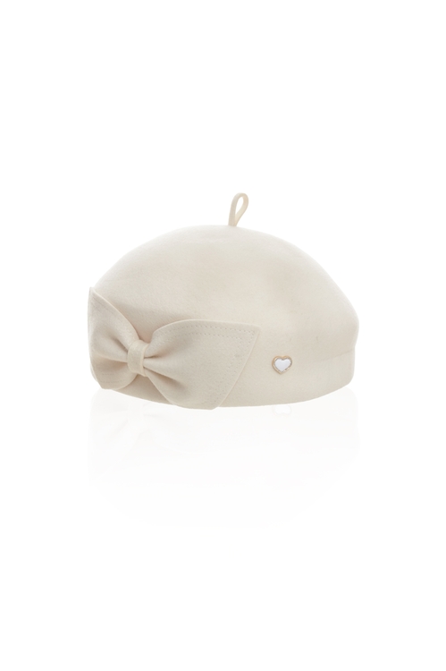 Bow Detail Woolen Beret Hat,,Bow Detail Woolen Beret Hat,pearl,Season (AW) Look,pearl,Season (AW) Look,Scarves,Plaid,Season (AW) Look,Knitted,Season (AW) Look,Season (AW) Look,Purewool,Season (AW) Look,bows
