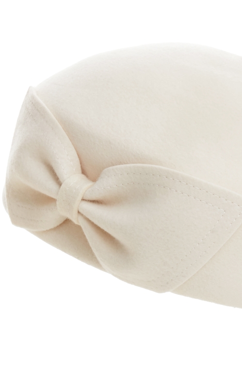 Bow Detail Woolen Beret Hat,,Bow Detail Woolen Beret Hat,pearl,Season (AW) Look,pearl,Season (AW) Look,Scarves,Plaid,Season (AW) Look,Knitted,Season (AW) Look,Season (AW) Look,Purewool,Season (AW) Look,bows