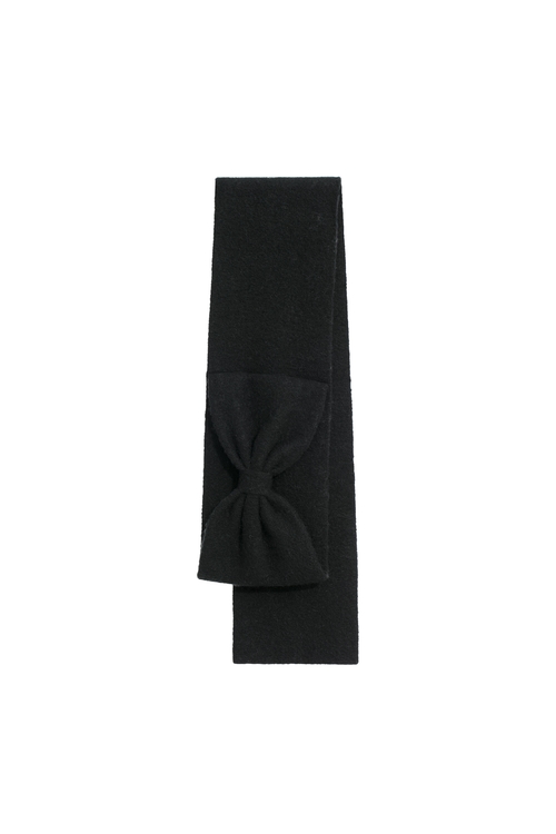 Ribbon Detail Woolen Scarf,Scarves