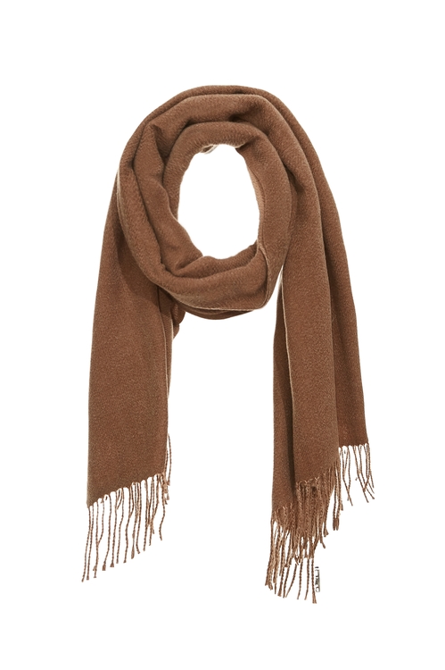 Solid Colour Skinny Fur Scarf,Scarves