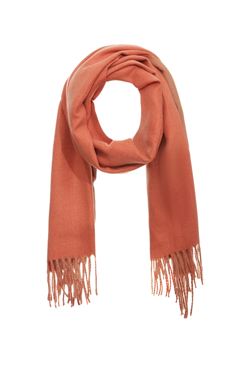 Solid Colour Skinny Fur Scarf,Scarves