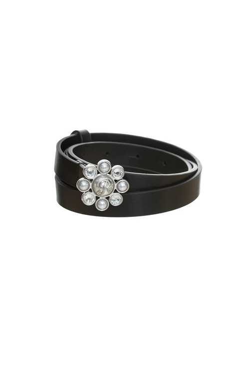 Floral Leather Belt,Belts,Belts