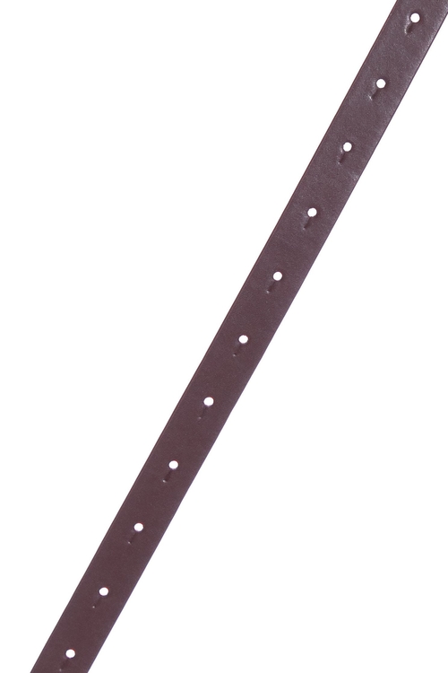 Gold 'R' Logo Thin Belt,Lucky Red