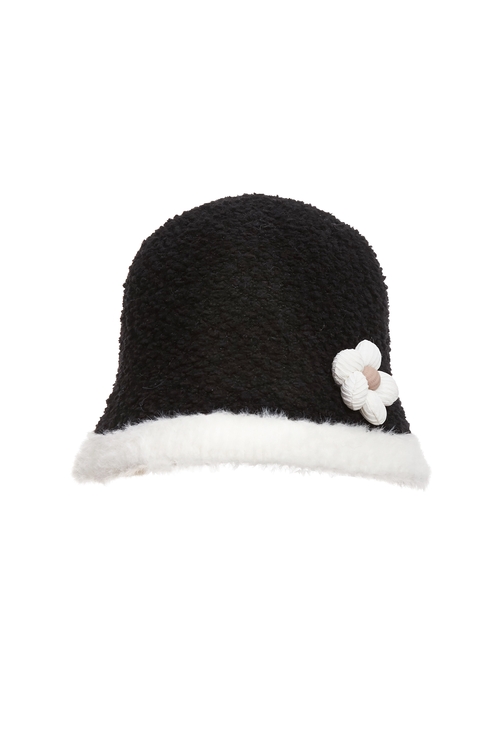 Floral Detail Fleece Hat,,Floral Detail Fleece Hat,pearl,Belts,Leather,Season (AW) Look,pearl,Belts,Leather,Season (AW) Look,Season (AW) Look,Hats,Season (AW) Look,Knitted,Hats,Season (AW) Look,Knitted