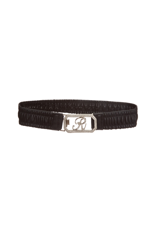 Diamonte R Logo Elastic Belt,Belts,Belts