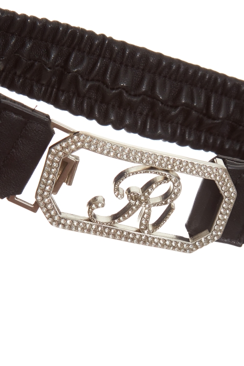 Diamonte R Logo Elastic Belt,Belts,Belts