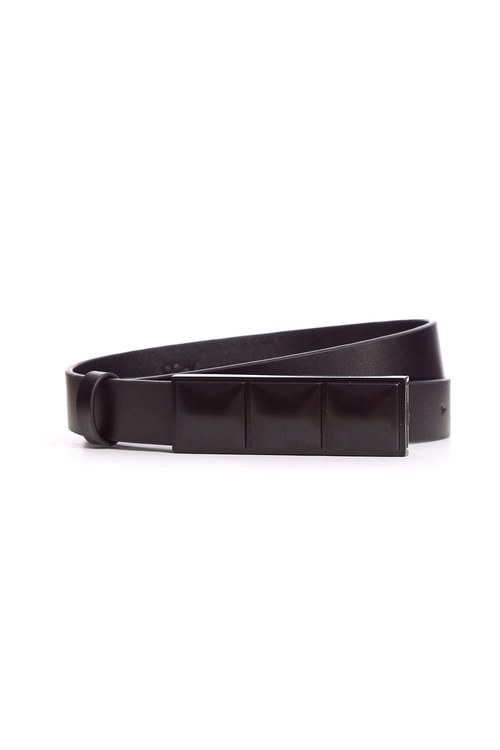 Solid Buckle Belt,Pink