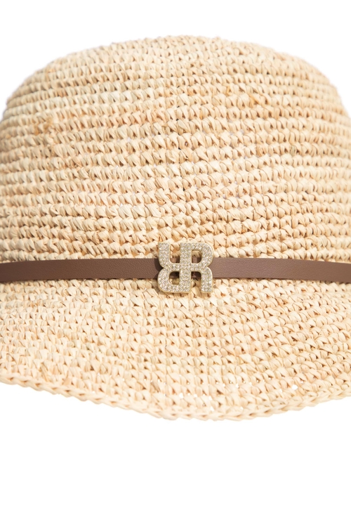 Woven Ratten Bucket Hat,Hats