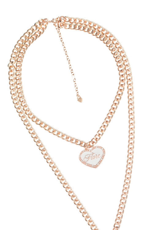 Heart Pandent Double Layer Necklace,Necklaces