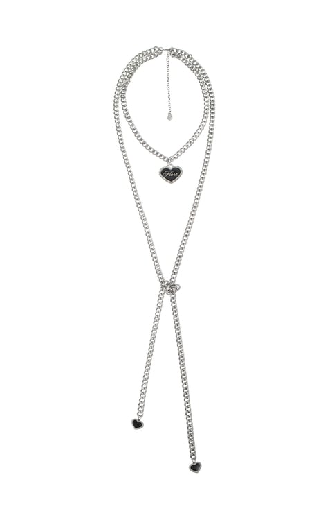 Heart Pandent Double Layer Necklace,Necklaces