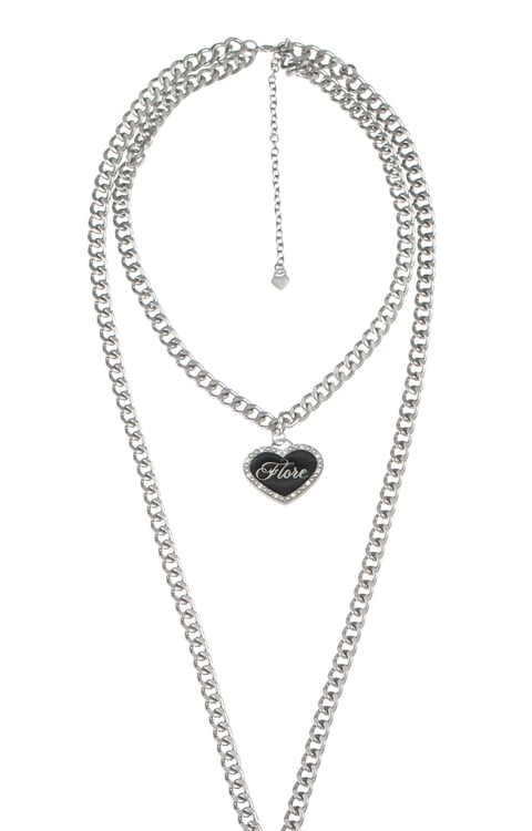 Heart Pandent Double Layer Necklace,Necklaces