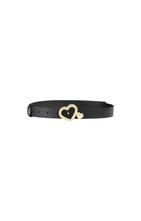 Heart Buckle Leather Belt,Belts,Belts