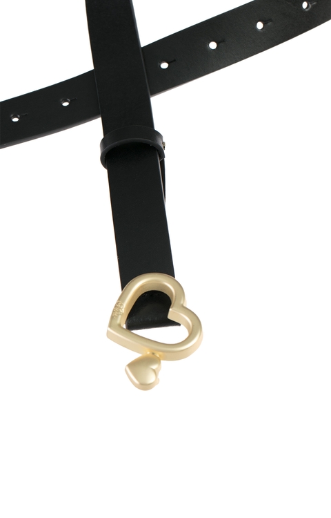 Heart Buckle Leather Belt,Belts,Belts