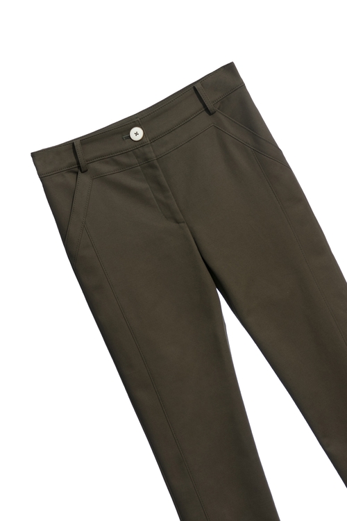 Basic Boot Leg Crop Pants,Bell-bottoms,Bell-bottoms,Bell-bottoms