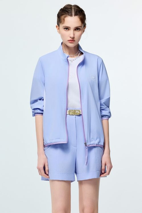 Ice Blue Collagen Jacket,,Ice Blue Collagen Jacket,Jackets,Outerwear,Season (SS) Look,Jackets,Outerwear,Season (SS) Look
