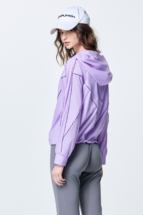 Lavender Functional Sunscreen Jacket,Jackets