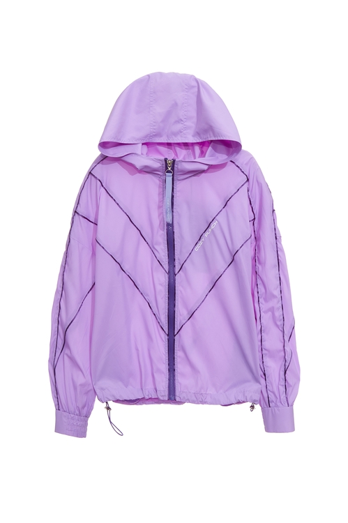 Lavender Functional Sunscreen Jacket,Jackets