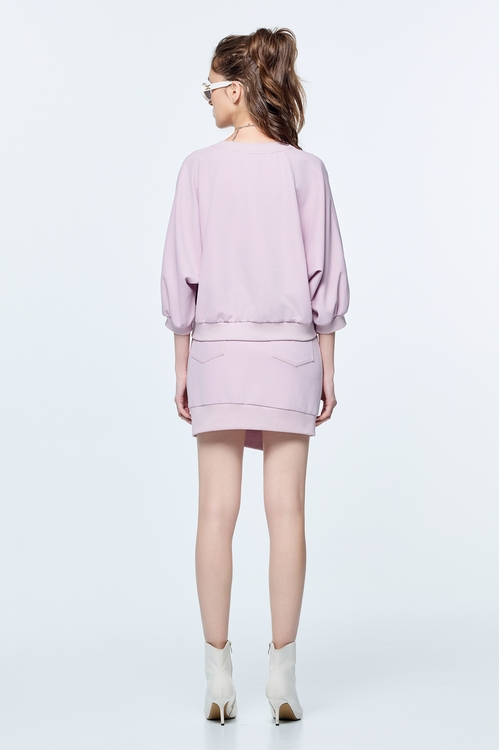 Makeup Pink Casual Skirt,Shorts