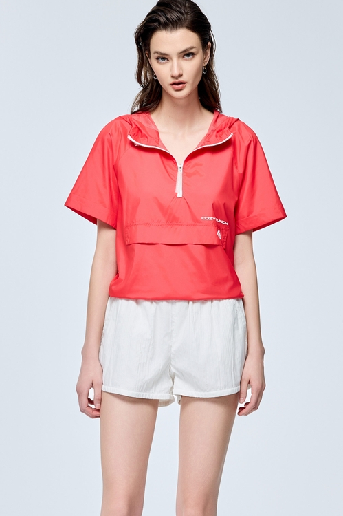 Casual Ruffled Waistband Shorts,Shorts