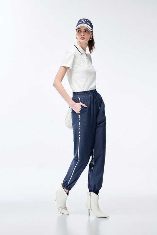 Ocean Cave Color Printed Casual Pants,Casual